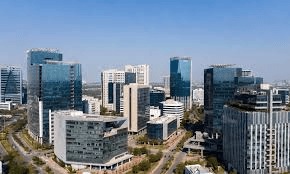 hyderabad records its best ever office leasing year at 11.4 mn sq ft business